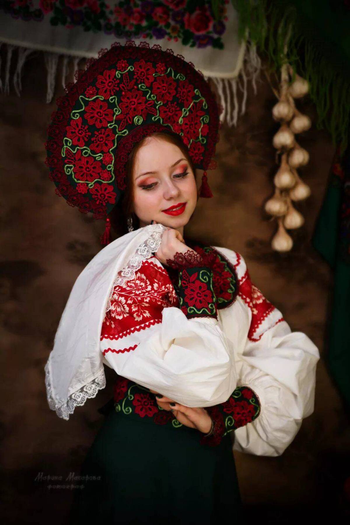 Women in Slavic costumes underwear in Kansas City