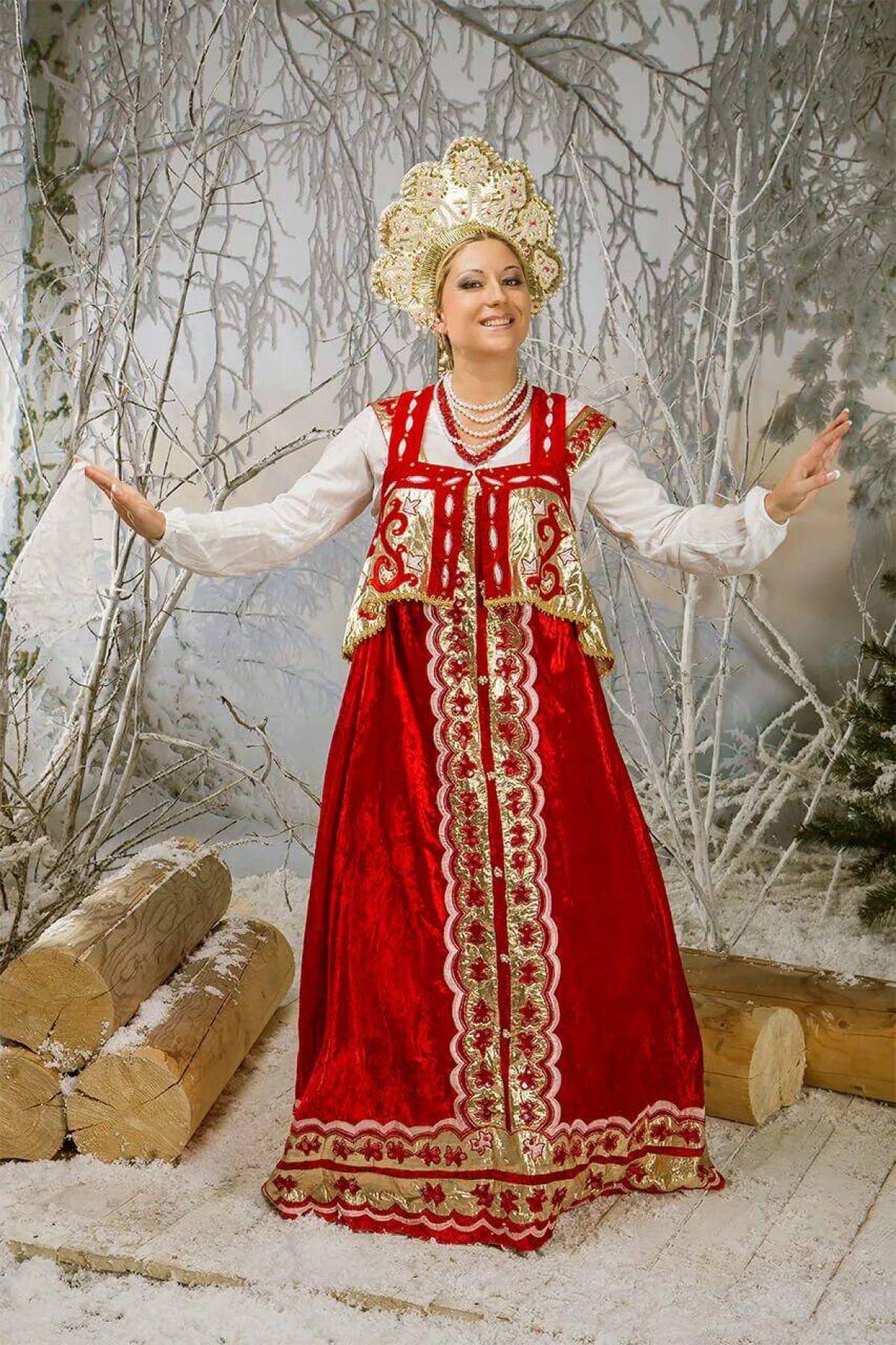 Girls in Slavic costumes in Kansas City