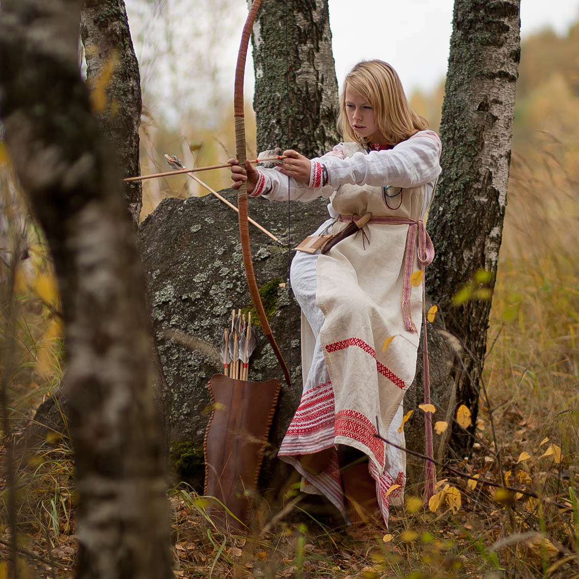 Sexy photo Girls in Slavic costumes in Kansas City